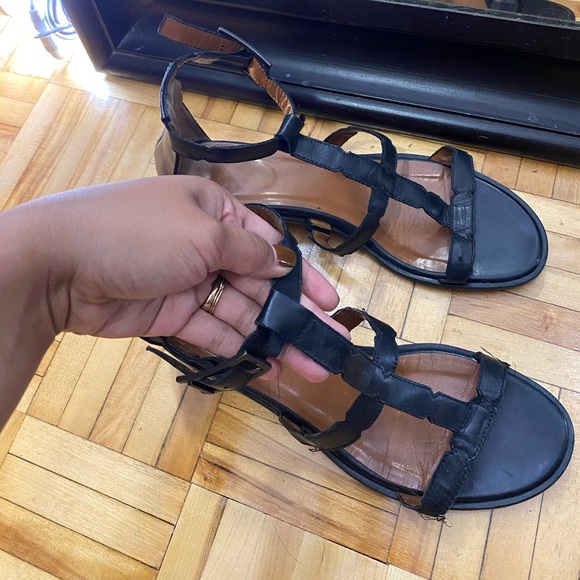 Aquatalia leather sandals 7.5 - Made in Italy - Picture 5 of 7